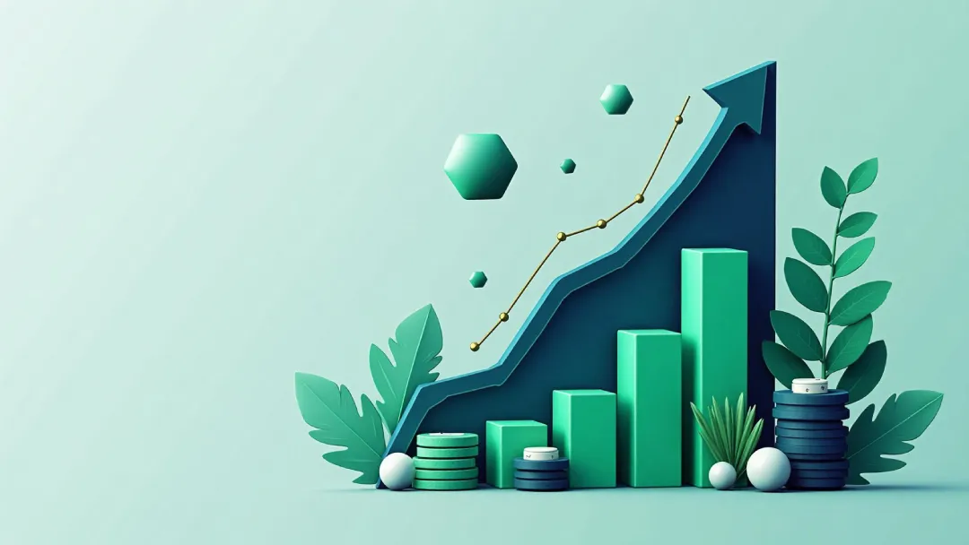 Financial Growth Illustration